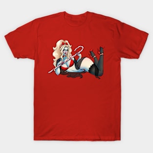 Candy Cane Blondie T-Shirt